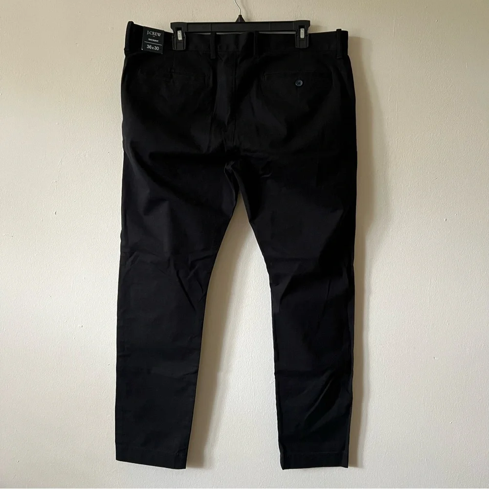 J.Crew Slim-fit flex chino pant men’s black size 36 30